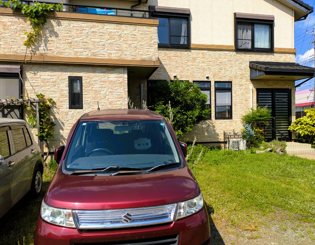 庭の駐車場2